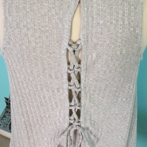 Altar’d State Lace-Up Tunic Top - NEW - Picture 8 of 16